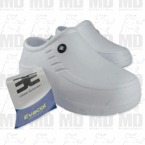 ZAPATO ANTIDESLIZANTE EVACOL BLANCO