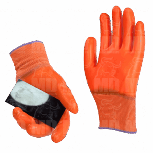 GUANTE SILICONADO NARANJA