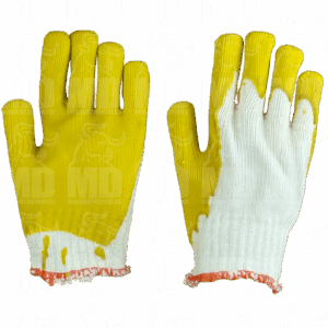 GUANTE HILAZA LATEX AMARILLO