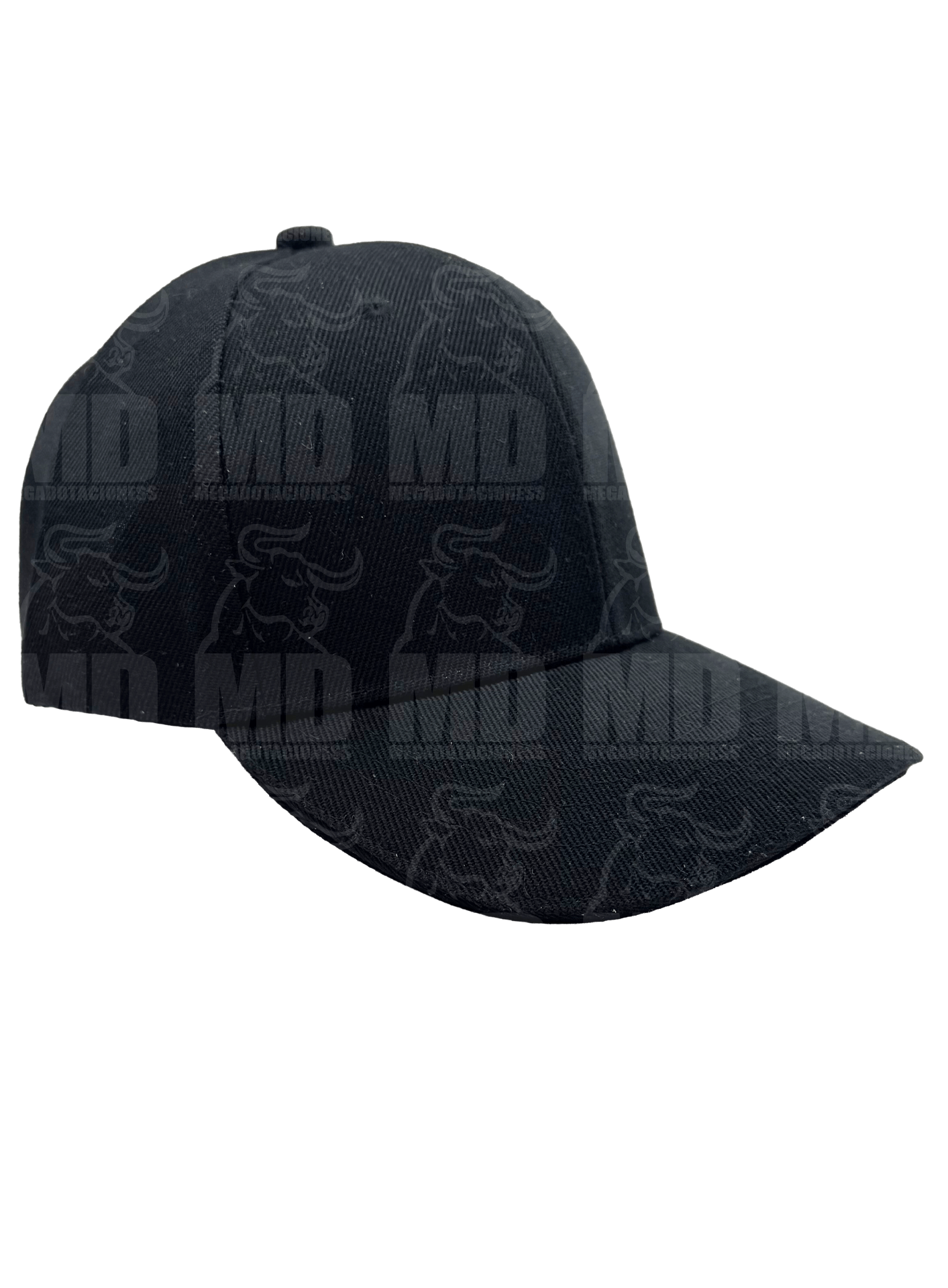 GORRA EN DRILL NEGRA