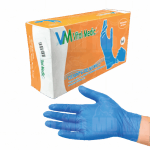 GUANTE NITRILO AZUL VITAL MEDIC